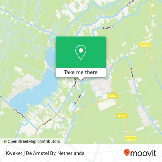 Kwekerij De Amstel Bv kaart