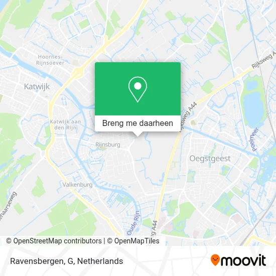 Ravensbergen, G kaart