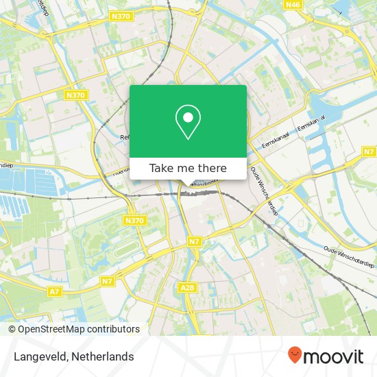 Langeveld kaart