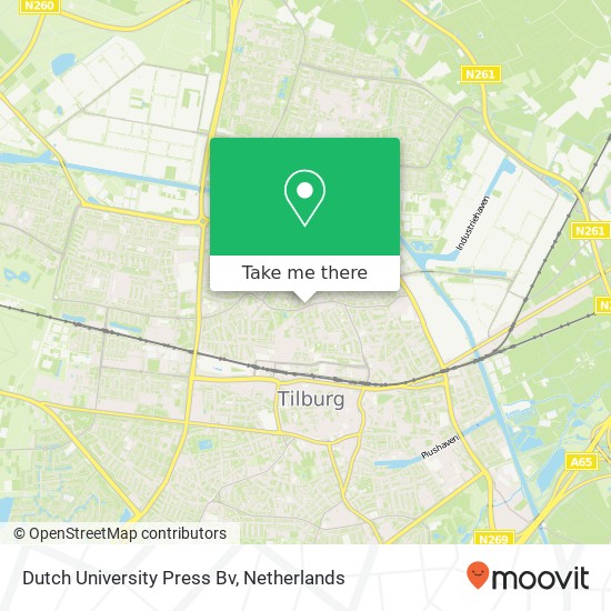 Dutch University Press Bv kaart