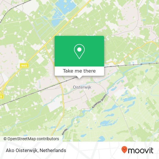Ako Oisterwijk kaart