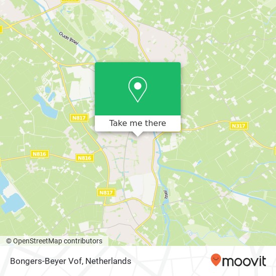Bongers-Beyer Vof kaart