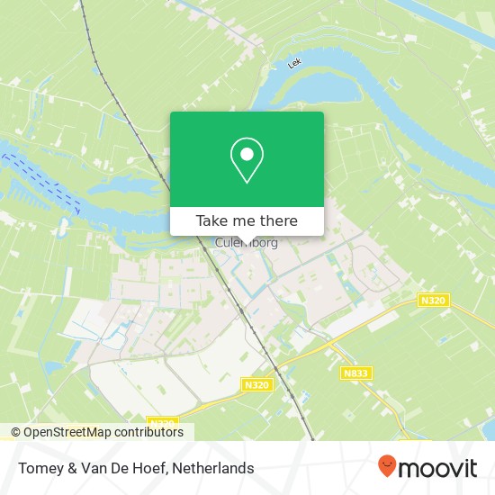 Tomey & Van De Hoef kaart