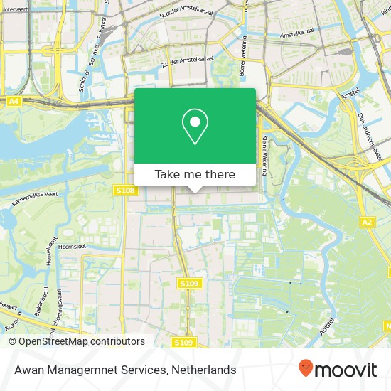 Awan Managemnet Services kaart