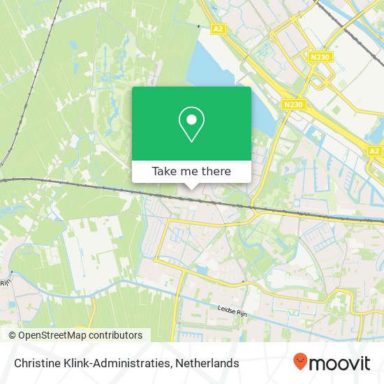 Christine Klink-Administraties kaart