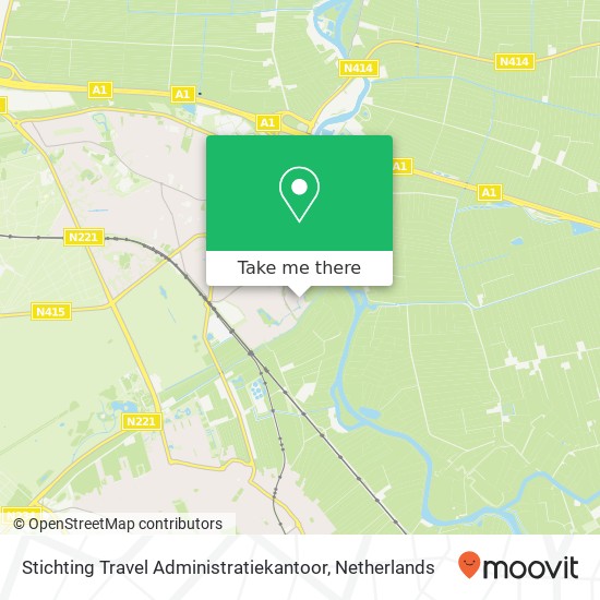Stichting Travel Administratiekantoor kaart