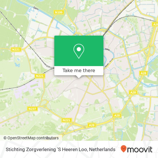 Stichting Zorgverlening 'S Heeren Loo kaart