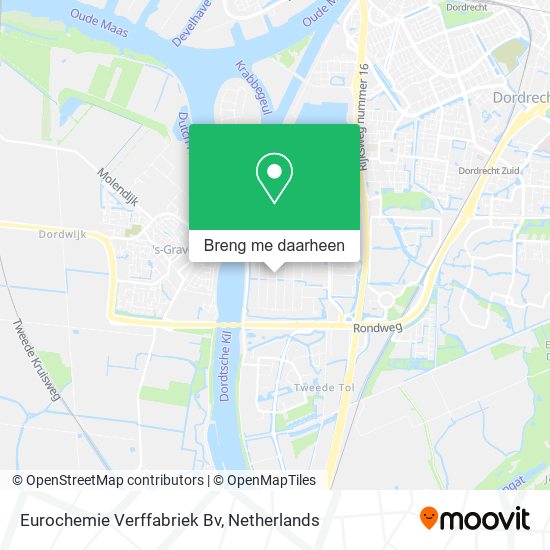 Eurochemie Verffabriek Bv kaart