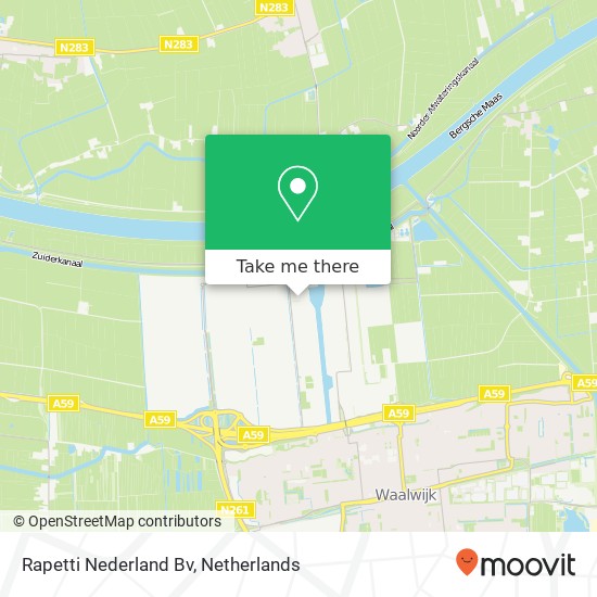 Rapetti Nederland Bv kaart