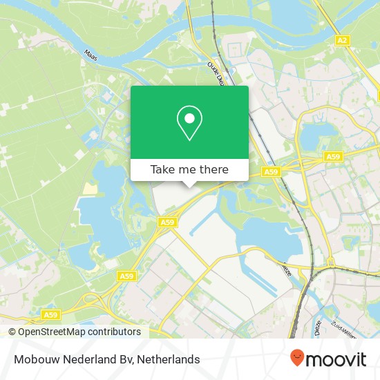 Mobouw Nederland Bv kaart