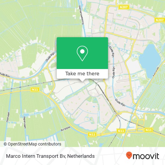 Marco Intern Transport Bv kaart