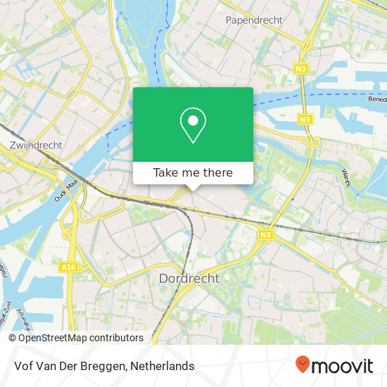 Vof Van Der Breggen kaart
