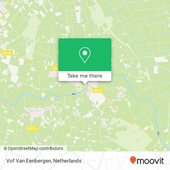 Vof Van Eenbergen kaart
