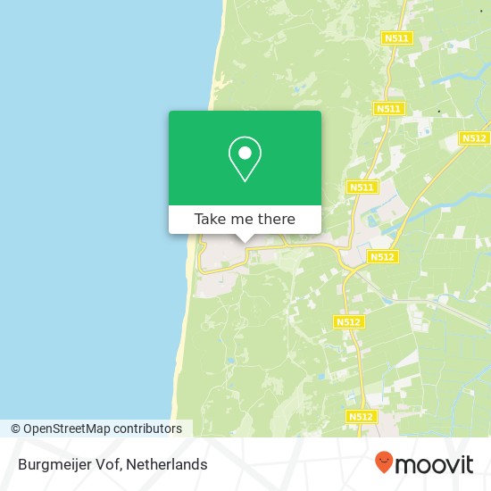 Burgmeijer Vof kaart