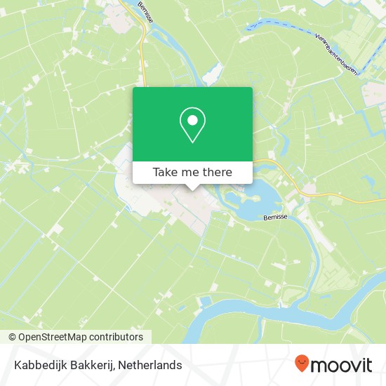 Kabbedijk Bakkerij kaart