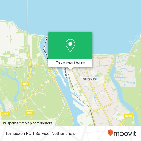 Terneuzen Port Service kaart