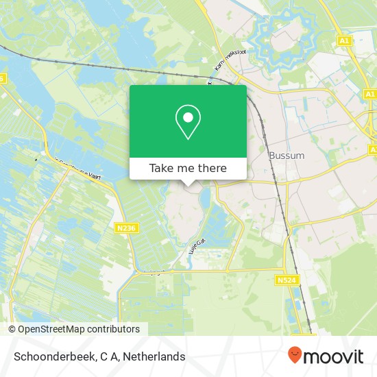 Schoonderbeek, C A kaart