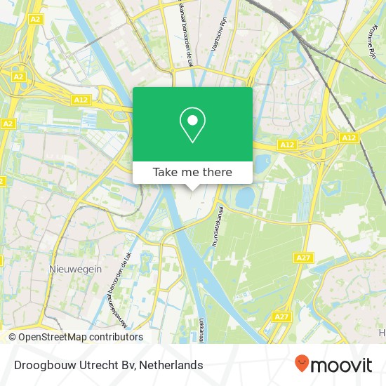 Droogbouw Utrecht Bv kaart