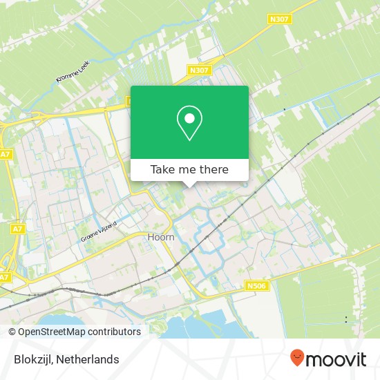 Blokzijl kaart