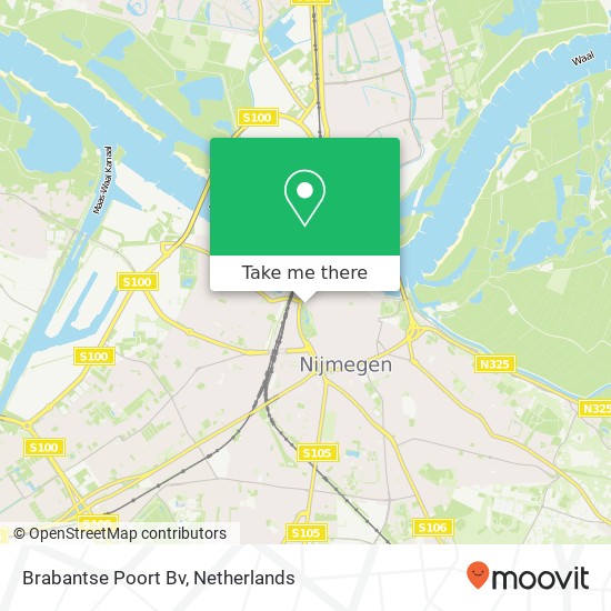 Brabantse Poort Bv kaart