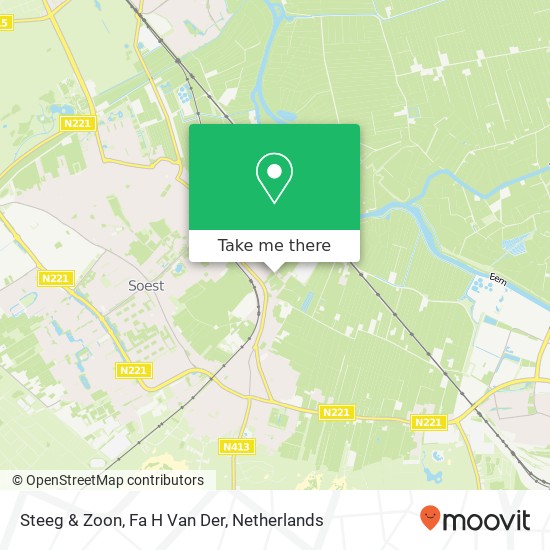 Steeg & Zoon, Fa H Van Der kaart