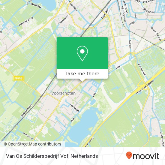 Van Os Schildersbedrijf Vof kaart