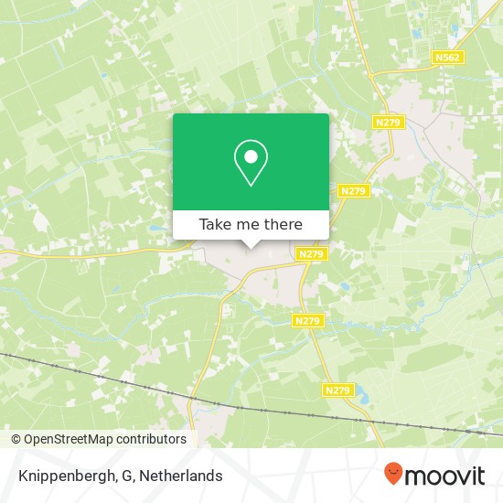 Knippenbergh, G kaart