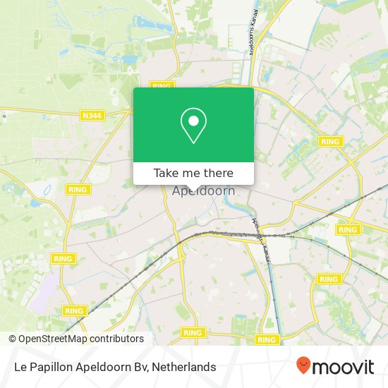 Le Papillon Apeldoorn Bv kaart