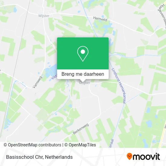 Basisschool Chr kaart