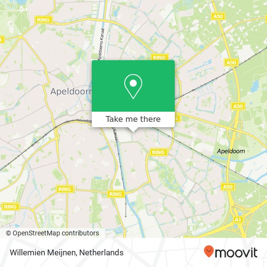 Willemien Meijnen kaart