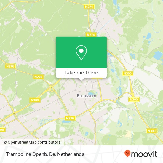 Trampoline Openb, De kaart