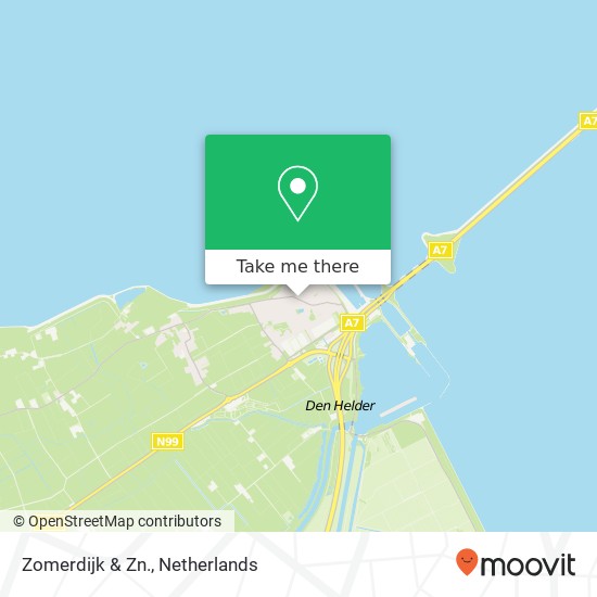 Zomerdijk & Zn. kaart