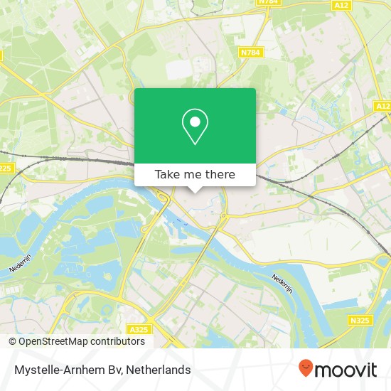 Mystelle-Arnhem Bv kaart