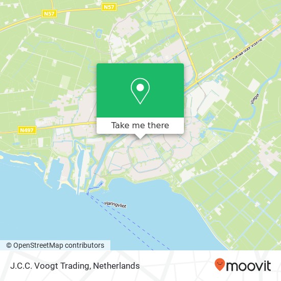 J.C.C. Voogt Trading kaart