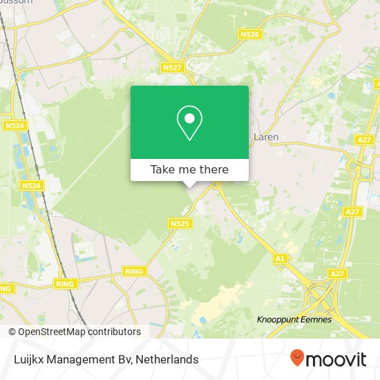 Luijkx Management Bv kaart