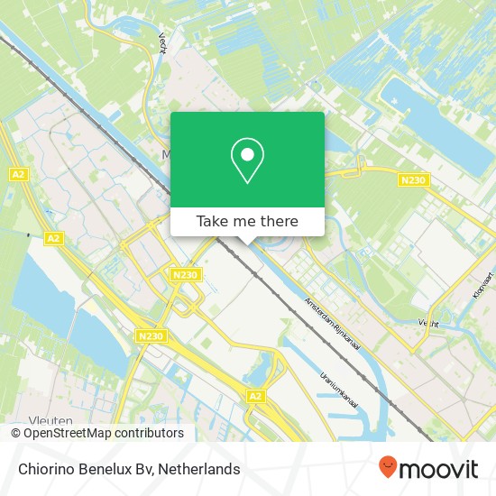 Chiorino Benelux Bv kaart