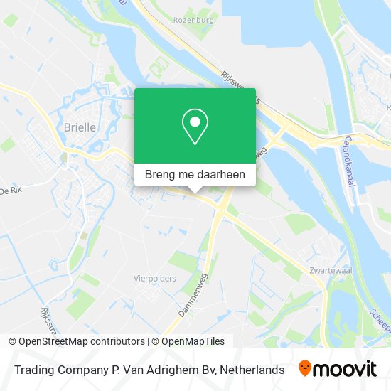 Trading Company P. Van Adrighem Bv kaart