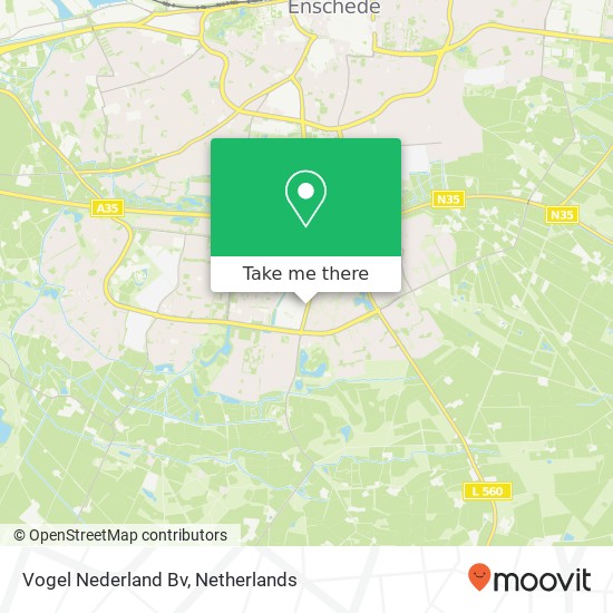 Vogel Nederland Bv kaart