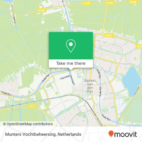 Munters Vochtbeheersing kaart