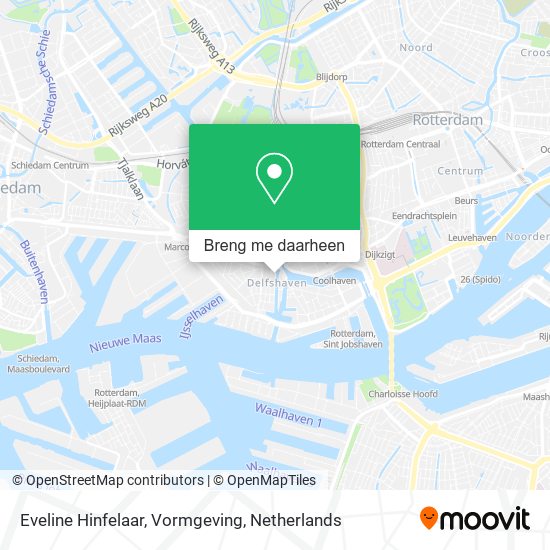 Eveline Hinfelaar, Vormgeving kaart