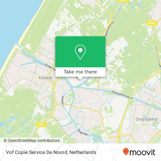 Vof Copie Service De Noord kaart