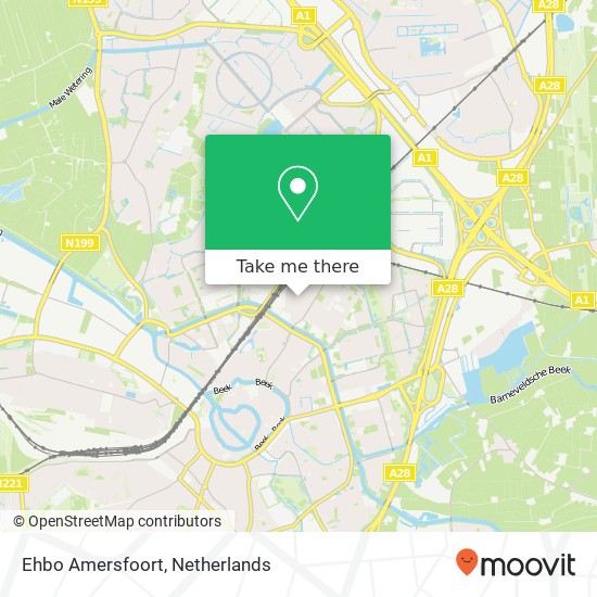 Ehbo Amersfoort kaart