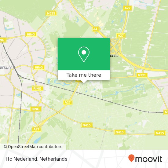 Itc Nederland kaart