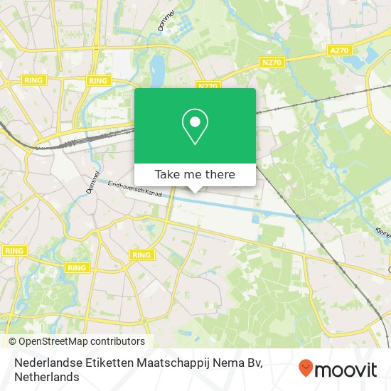 Nederlandse Etiketten Maatschappij Nema Bv kaart