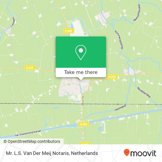 Mr. L.S. Van Der Meij Notaris kaart
