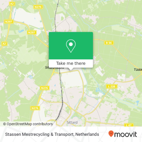 Stassen Mestrecycling & Transport kaart