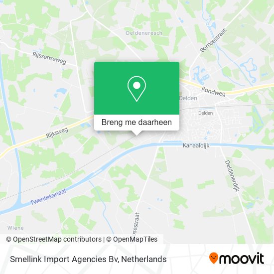 Smellink Import Agencies Bv kaart