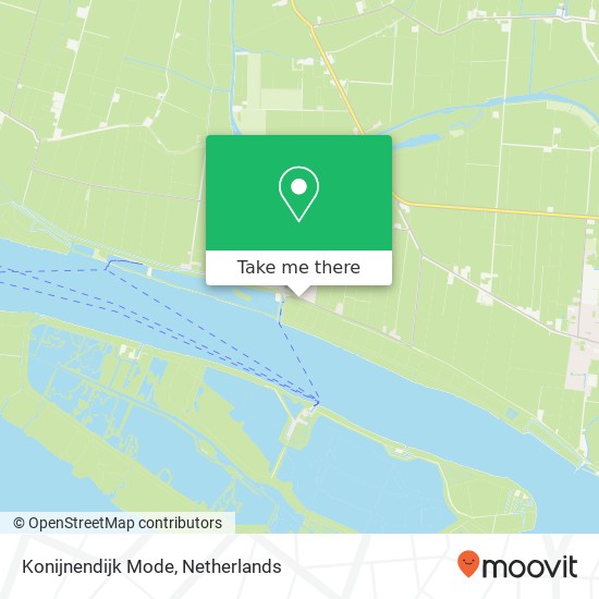 Konijnendijk Mode kaart