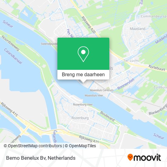 Bemo Benelux Bv kaart