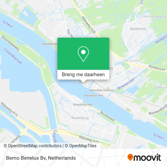 Bemo Benelux Bv kaart